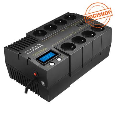 Onduleur Nitram Power Boxx 700lcd, 1000lcd, 1200lcd, Pb1000lcd