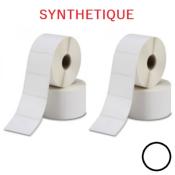 Polypropylène Blanc Mat BS5609 - Etiquettes Rondes ou Oavales