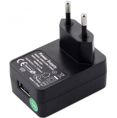 Zebra, Alimentation 5 V 2,5 A, prise EU sortie USB, (chargeur mural)