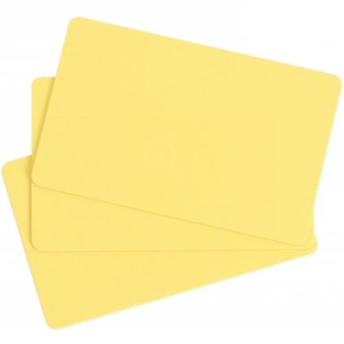 Evolis, cartes PVC Jaunes, 0,76mm d'épaisseur