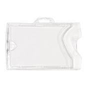 Porte-badge rigide 2 en 1 - horizontal et vertical IDX (lot de 100)