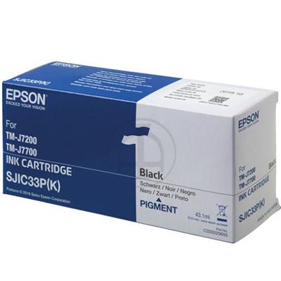 Cartouche Noir Epson Tm-J7200, Tm-J7700 (Sjic33p)