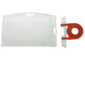 Porte-badge scuritaire pour usage horizontal ou vertical - PB Lock (lot de 100)