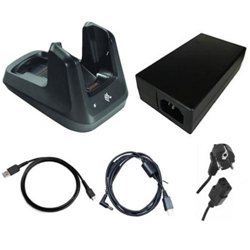 Zebra Puit de charge / communication, USB, RS-232 1 emplacement plus 1 batterie MC3X00