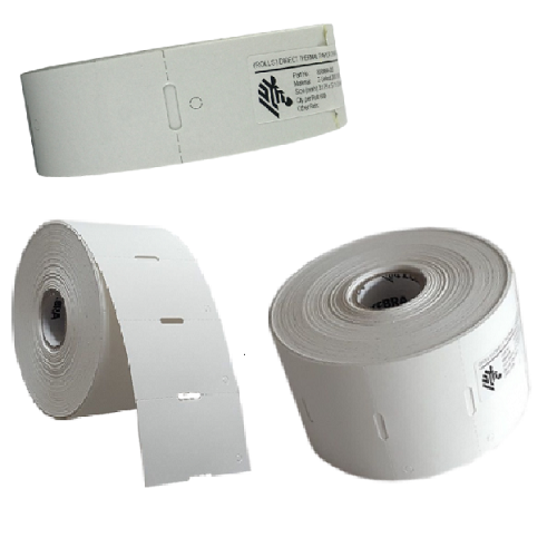 Zebra Z-Select 2000D 190 Tag OD 102mm, Etiquettes Papier Thermique Premium, 32 x 57 mm