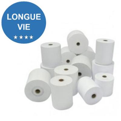 Bobines Thermiques imprimante tickets  80x80x12 Longue Vie Sans Bpa, Lot De 50  - Cogishop