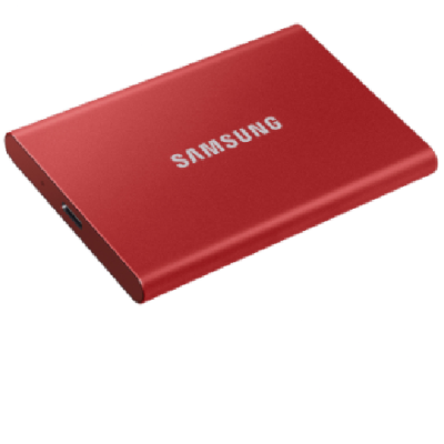 Samsung Portable Ssd T7 500go Red