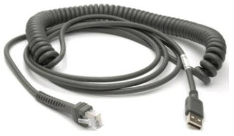 Zebra, Câble de connexion, USB, pour, pour lecteurs DS LS LI