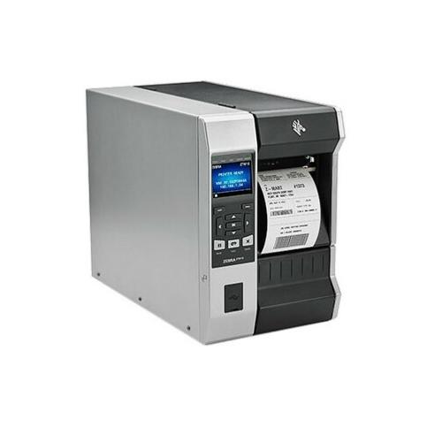 Zebra ZT610, 12 pts/mm (300 dpi), massicot, écran (couleur), HTR, ZPL, ZPLII, USB, RS232, BT, Ethernet