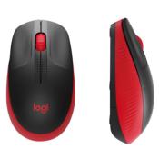 Logi M190 Full-Size Wireless Mouse Red