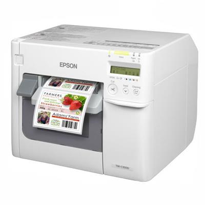 Imprimante étiquettes couleur EPSON CW-C3500 - Destockage