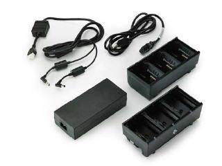 Zebra, Station de chargement batterie double 6 batteries, pour: QL-, QLn, P4T-, ZQ5-Series, ZQ610, ZQ620, ZQ630