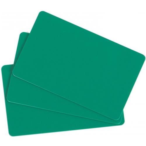 Evolis, cartes PVC Vertes, 0,76mm d'épaisseur